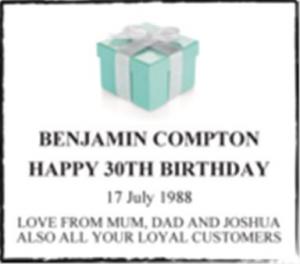 BENJAMIN COMPTON