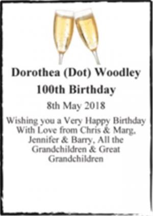 Dorothea (Dot) Woodley