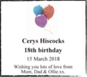 Cerys Hiscocks