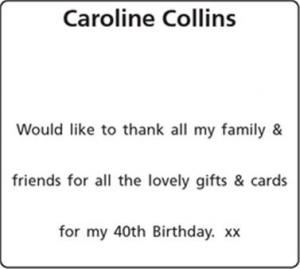 Caroline Collins