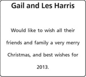 Gail and Les Harris