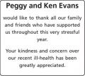 Peggy and Ken Evans