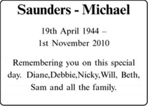 Saunders - Michael